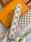 Клатч Louis Vuitton Felicie канва Damier Azur светло-серый