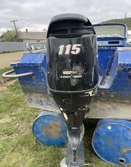 4х-тактный лодочный мотор SUZUKI DF115BTL EFI Б/У