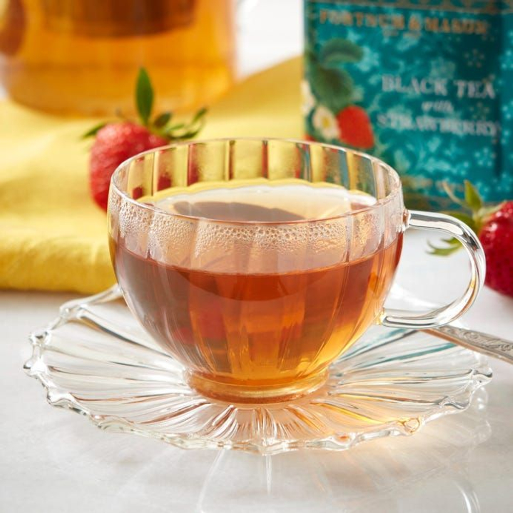 Чай листовой Fortnum&Mason черный с клубникой, 3 x 125г