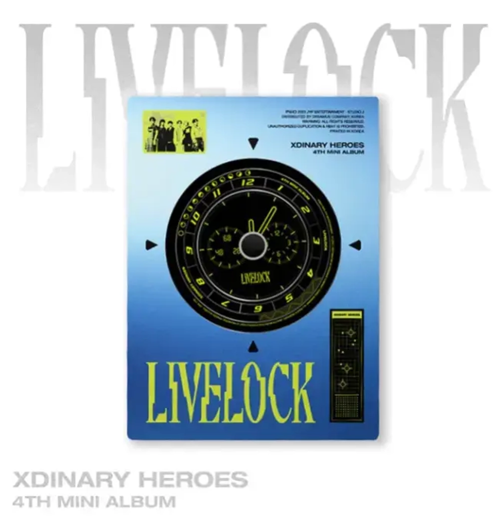 Альбом Xdinary Heroes - 4th Mini Album Livelock