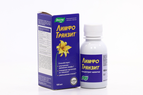 ЛимфоТранзит концентрат напитка 100мл. Эвалар