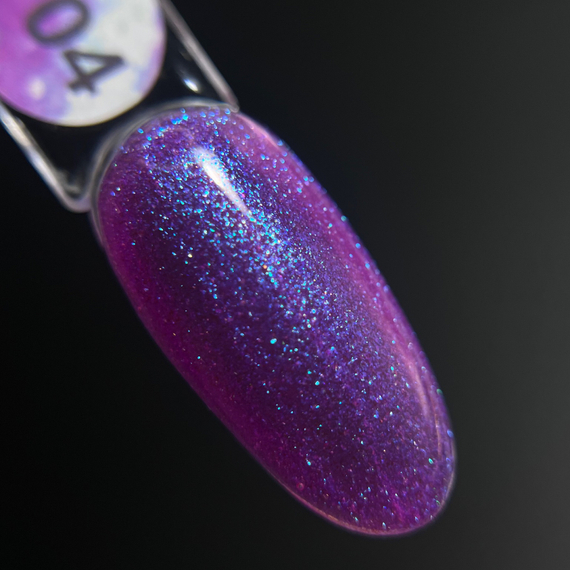 Гель-лак ТМ &quot;HIT gel&quot; №04 Magic glow, 9 мл