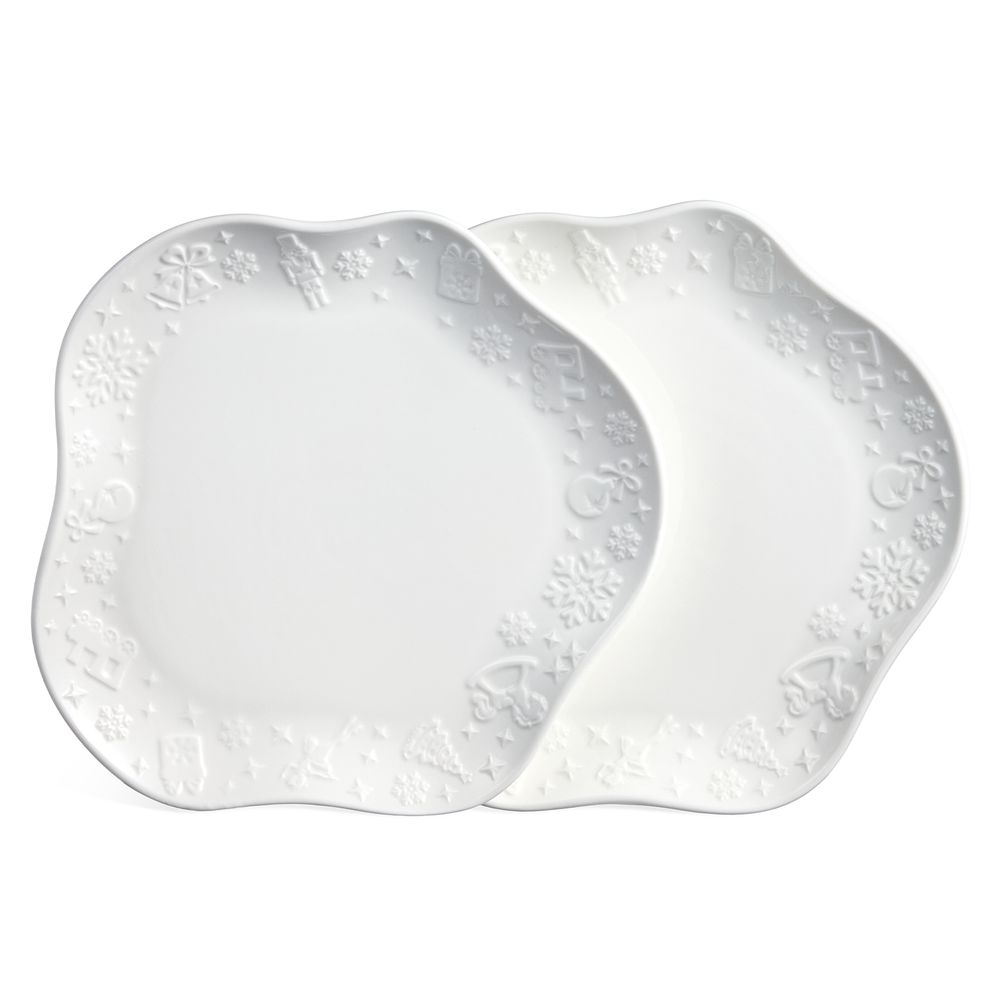 НАБОР ФИГУРНЫХ ТАРЕЛОК ЗАКУСОЧНЫХ LEFARD "NUTCRACKER" 2 ШТ. 20,5*2 СМ