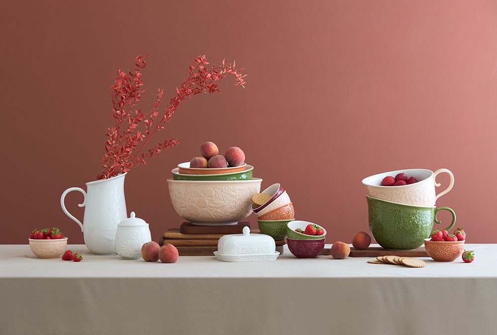 Миска English gardens, 5 л, пудровая