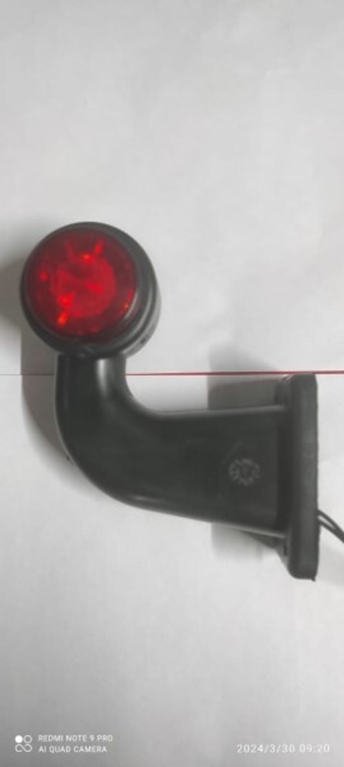 Фонарь габаритов красный/белый светод. (Евросвет)