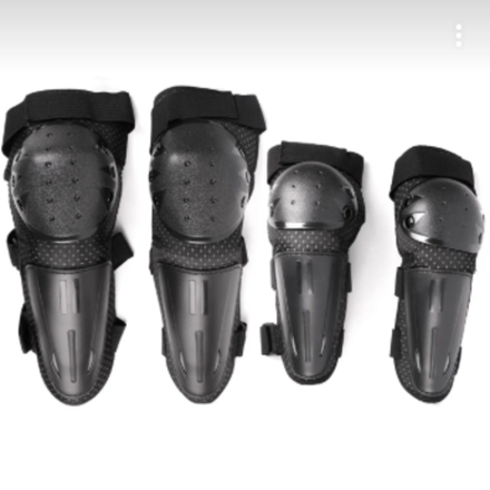 Комплект защиты взрослый (наколенники+налокотники), инд.уп. Vinca Sport VP 29 adult black
