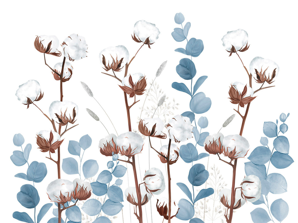 Дизайнерские обои Wall Street Herbarium