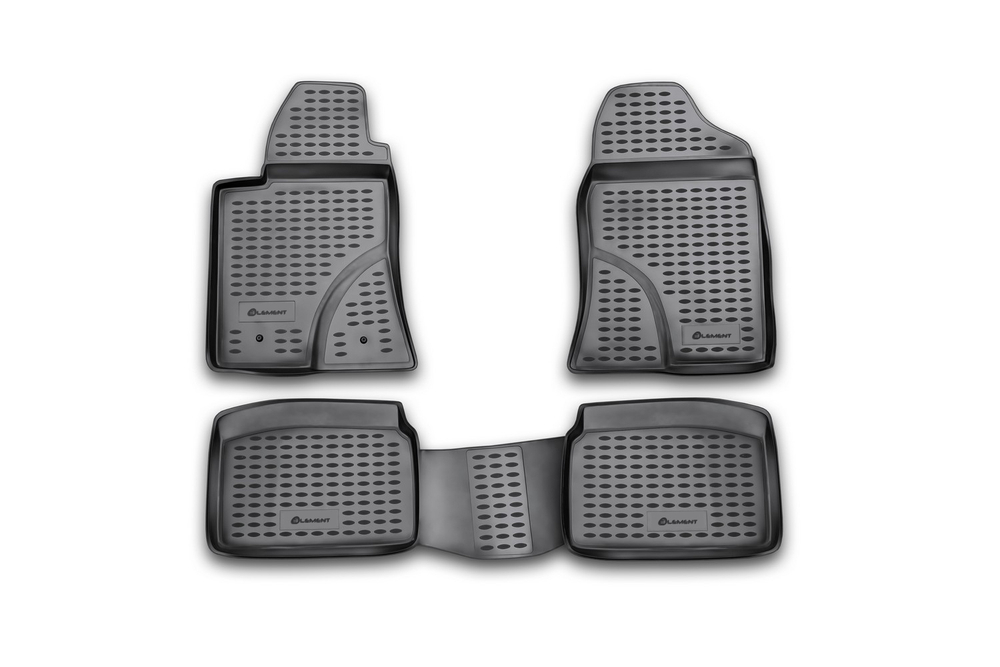 Коврики в салон TOYOTA Avensis 04/2003-2009, 4 шт. (полиуретан) Element.NLC.48.04.210K