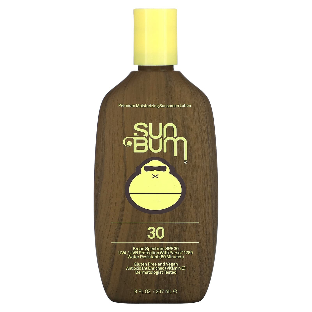 Sun Bum, Увлажняющий солнцезащитный лосьон премиального качества, SPF 30, 237 мл (8 жидк. унц.)