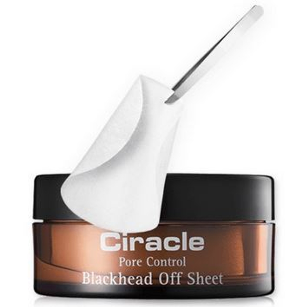 Салфетки для удаления черных точек Ciracle Blackhead Off Sheet (30шт)