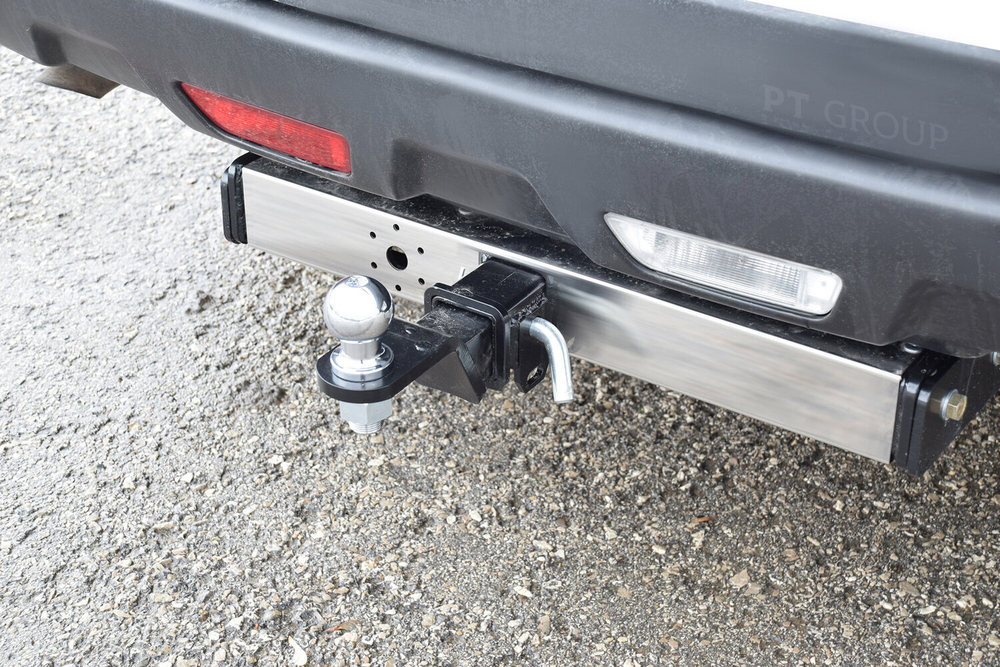 Фаркоп для Nissan NISSAN X-Trail 2007-2013, с нержавеющей накладкой , американский квадрат (без электрики) (паспорт и сертификат) PTG.NXT-07-991124.00