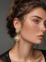 Серьги бижутерия женские с жемчугом