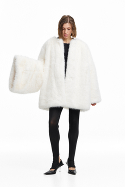 Шуба Old Money Ivory
