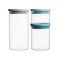 Brabantia - Набор из 3 стеклянных контейнеров. / артикул   298325  / GTIN 8710755298325