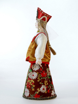 Кукла коллекционная Русская красавица.