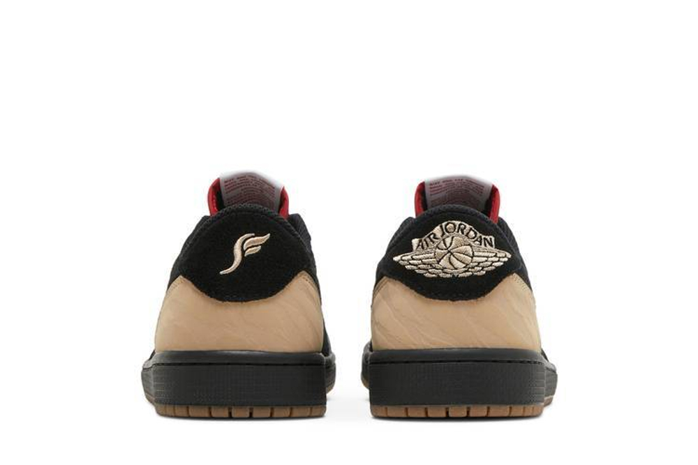 Кроссовки Solefly X Jordan Air Jordan 1 Retro Low Og Sp "Black And Sport Red"