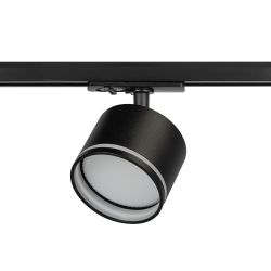 Трековый светильник однофазный ЭРА TR75-GX53 BK под лампу GX53 черный | Однофазные светильники под лампу