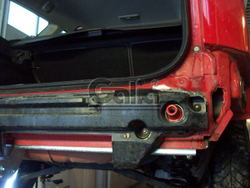 Фаркоп оцинкованный Galia F096A для Ford Focus II универсал 2004-2011(паспорт и сертификат в комплекте)(без электрики)