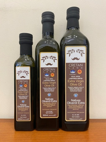 Оливковое масло CRETAN LAND, c/б, Греция, Крит