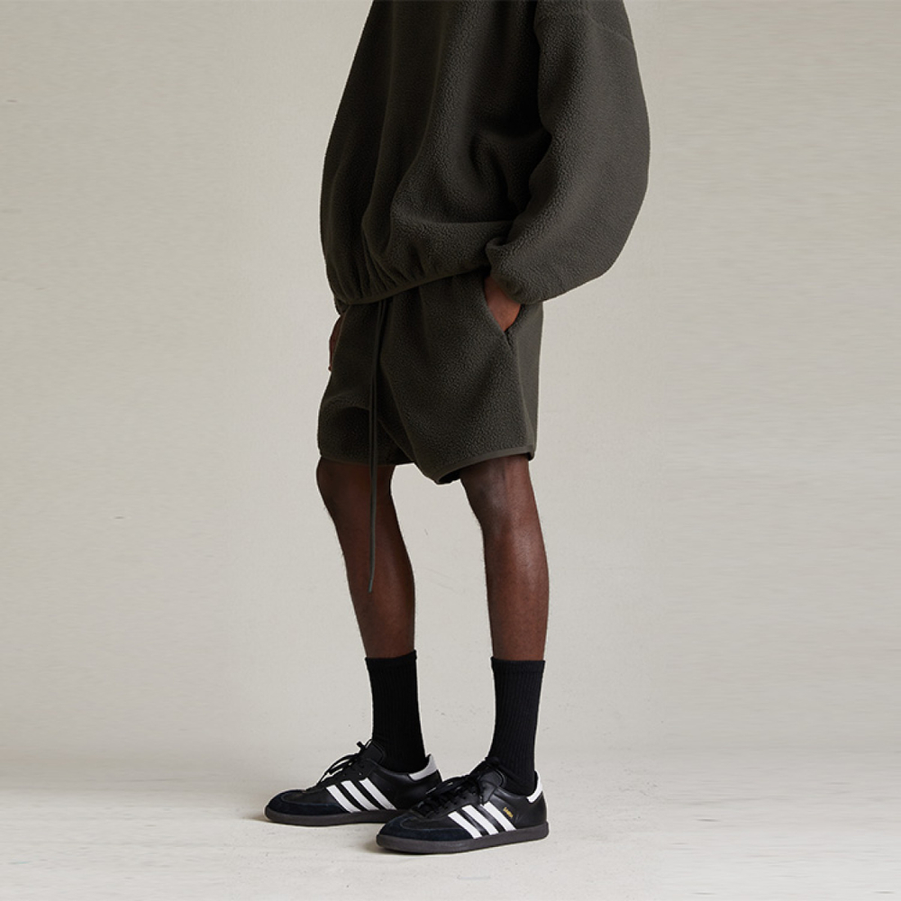 Шорты Fear of God Essentials SS24 Polar Fleece Shorts /Ink, 160SP244260F
