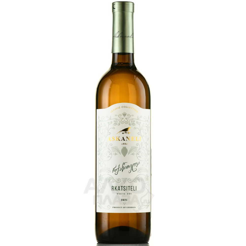 Вино Askaneli Rkatsiteli белое сухое 0.75 л