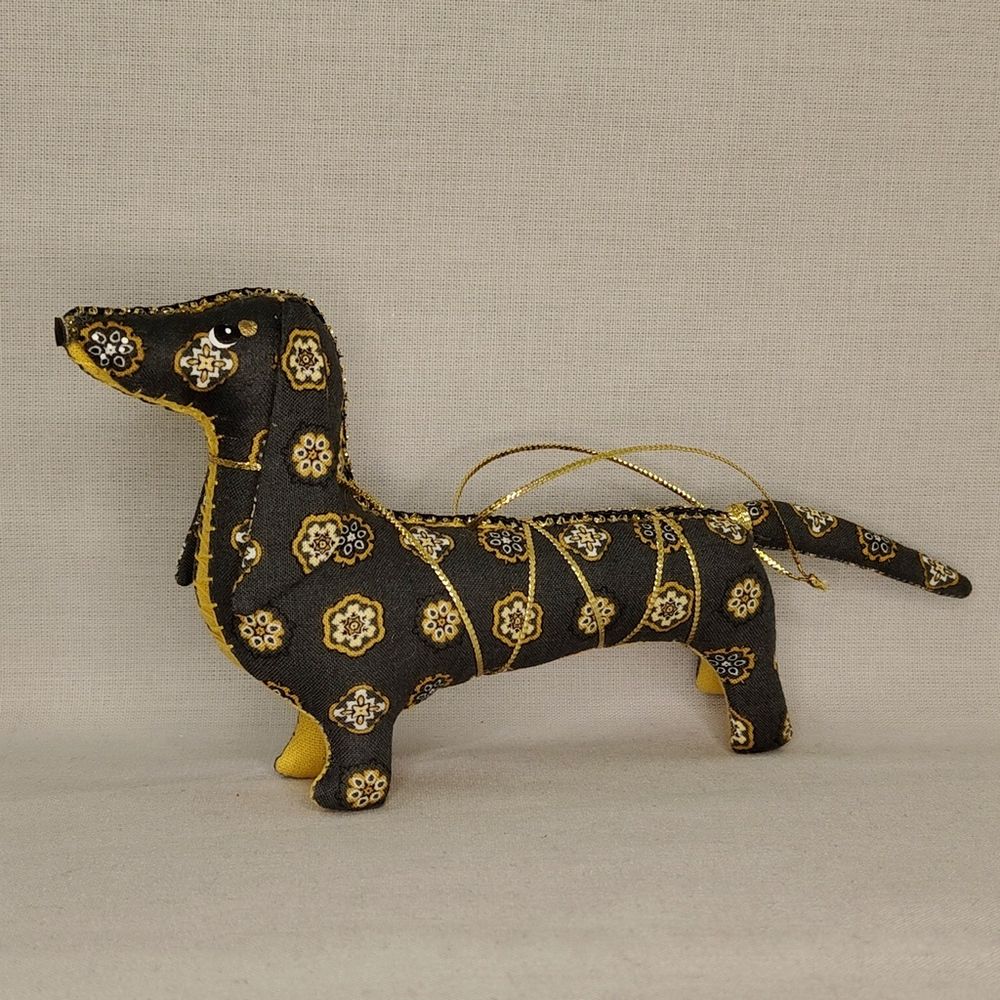 Ёлочная игрушка Такса