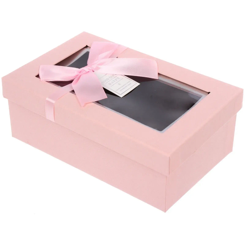 Коробка подарочная «Нежная душа» 19*12*6.5 см, Розовый