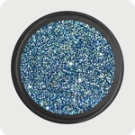 Светоотражающий Flash glitter лазурный голо - 7048G