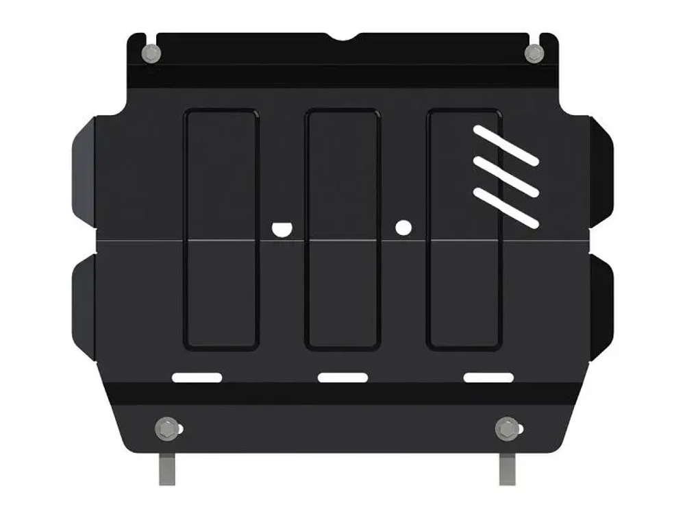 Защита картера Sheriff для Mitsubishi L200 IV (Triton) 2006-2015 арт.14.2469