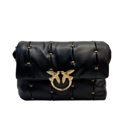 CLASSIC LOVE BAG PUFF PINCHED - black