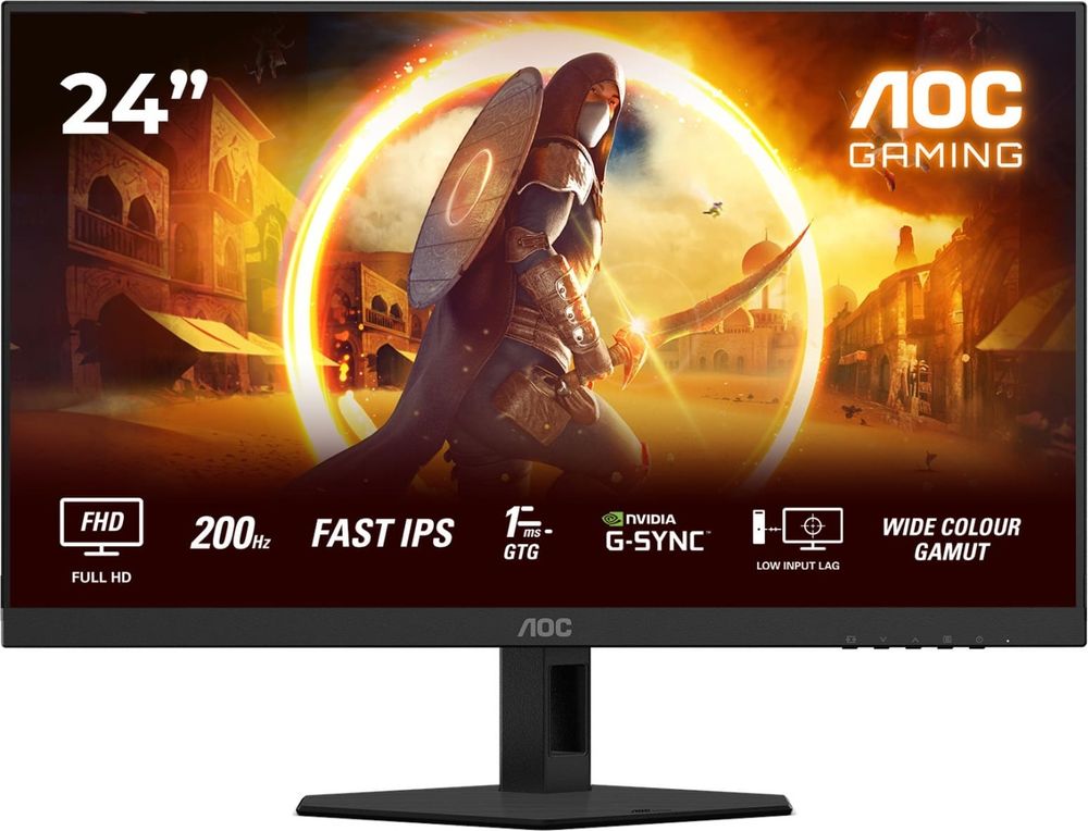 Монитор 23.8&amp;#34; AOC 24G4HRE/01 черный