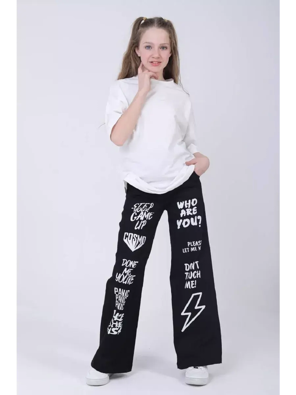 Джинсы кюлоты для девочки подростка