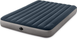 Двуспальный надувной матрас Intex Single-High Airbed (Queen), 152х203х25 см, со встроенным насосом от батареек