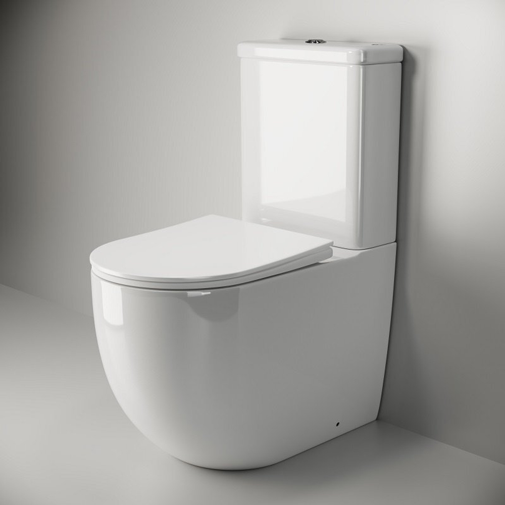 Унитаз-компакт Ceramica Nova Mia Rimless CN1801 крышка микролифт безободковый