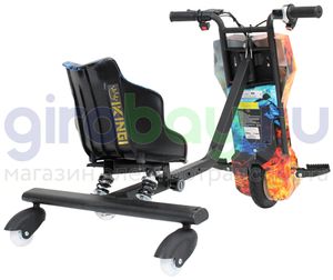 Электро Дрифт-карт IKINGI Drift Cart P2 250W (36V/4.4Ah) - Огонь и Лёд фото №4