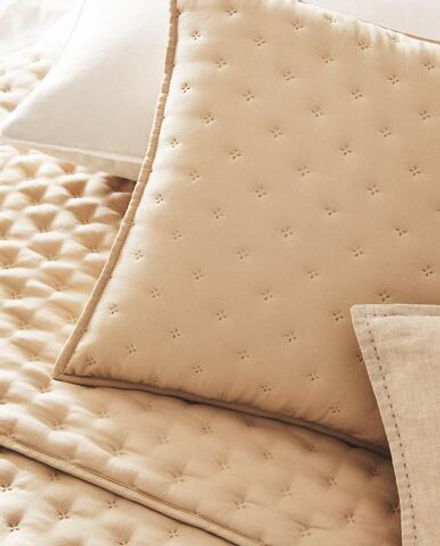 ZARA HOME МЯГКИЙ ЧЕХОЛ ДЛЯ ДЕКОРАТИВНОЙ ПОДУШКИ, БЕЖЕВЫЙ