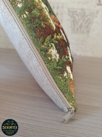 Декоративный гобеленовый чехол для интерьерной подушки Ласка 38*38