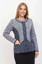 Жакет М 3085/синий