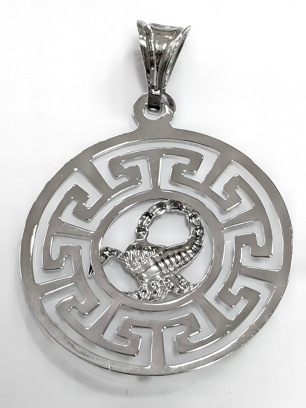 Ювелирная подвеска "Скорпион", серебро