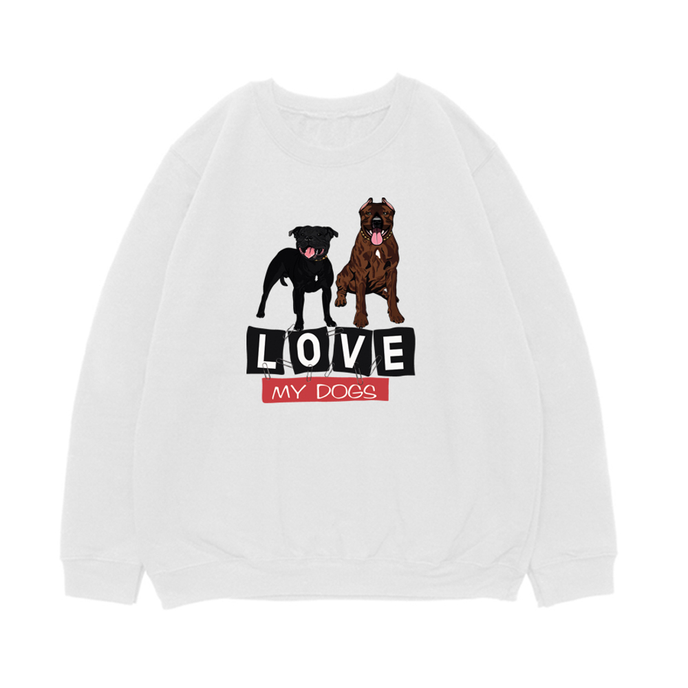 Свитшот "Стафф - LOVE"