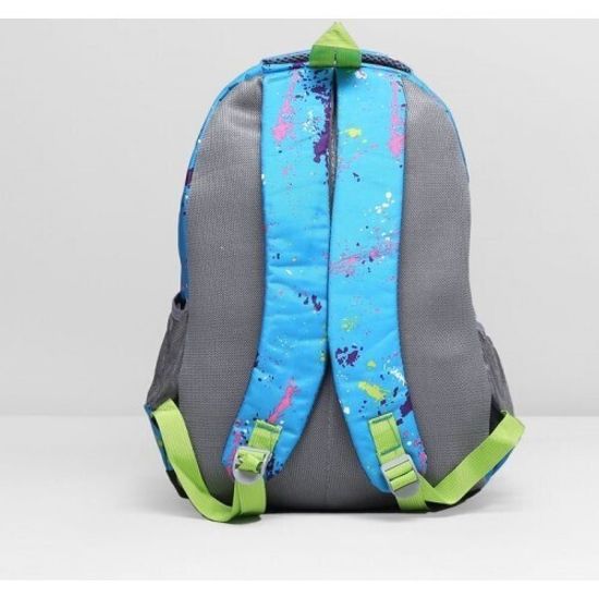 Рюкзак школьный голубой