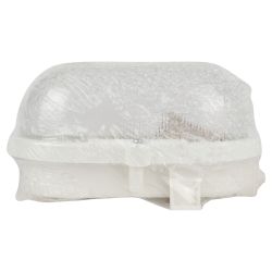 Светильник ЭРА НБП 01-60-012 с ободком Евро пластик / стекло IP53 E27 max 60Вт 185х120х110 овал белый