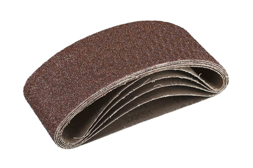 Лента шлифовальная бесконечная СТАНДАРТ на тканевой основе (5 шт; 75х457 мм; P60) для ЛШМ Зубр 35341-060