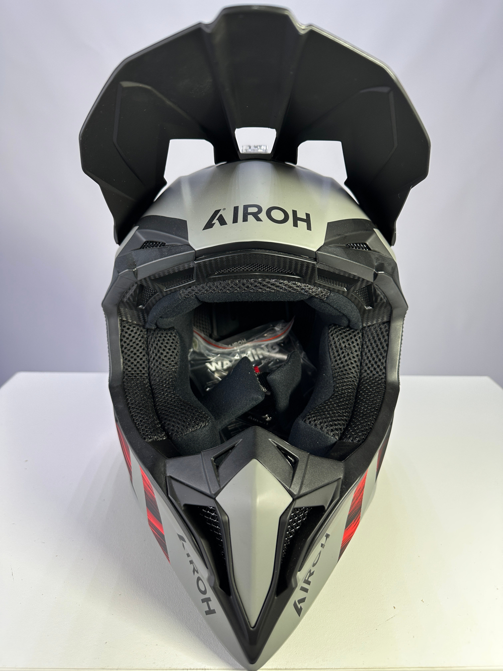 Шлем Airoh WRAAAP CYBER Red Matt