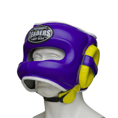 Шлем Leaders Fancy с бамперной защитой PUR/YL
