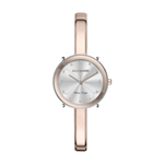 Часы Boccadamo Loving Rosegold Silver LO004 BW/RG с минеральным стеклом, кристаллами Swarovski