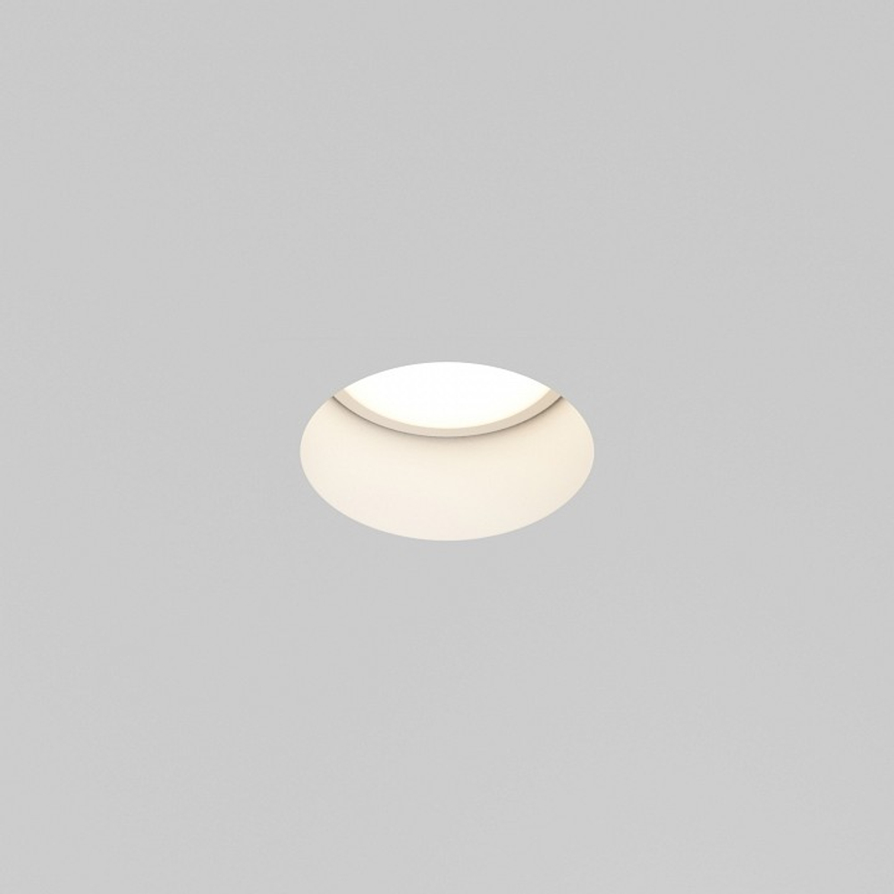 Встраиваемый светильник Maytoni Technical Gyps Modern DL123-GU10-01-W