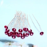 Шпильки для волос 20шт «Алмазик», цвет микс