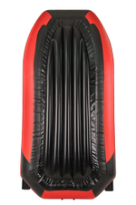 YACHTMAN-280 МНД НАДУВНОЕ ДНО (Яхтман) красный-черный (лодка ПВХ с усилением)