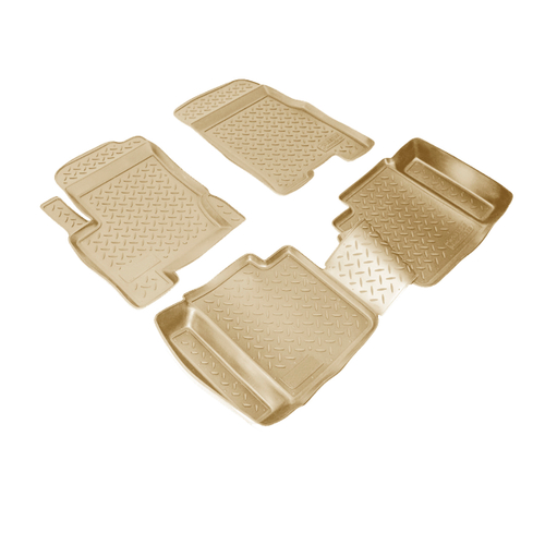 Ковры в салон Norplast/Unidec для ТагАЗ Tager (2008-)Полиуретан,Бежевый,3 двери арт.NPL-Po-83-16-B